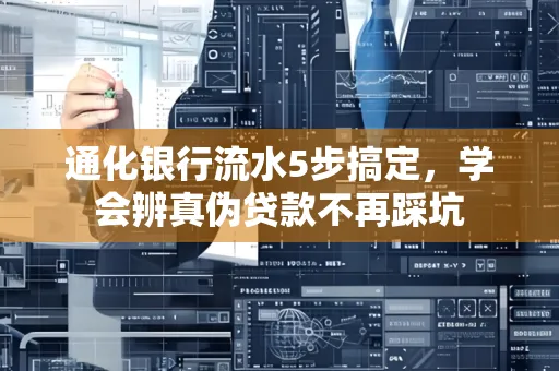 通化银行流水5步搞定，学会辨真伪贷款不再踩坑
