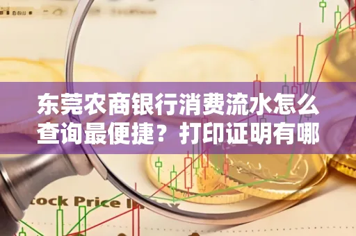 东莞农商银行消费流水怎么查询最便捷？打印证明有哪些风险需注意？