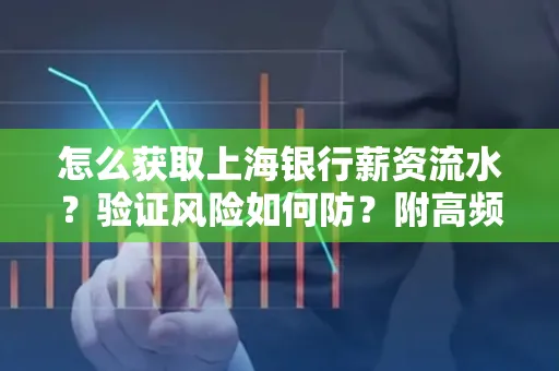 怎么获取上海银行薪资流水？验证风险如何防？附高频场景全攻略！